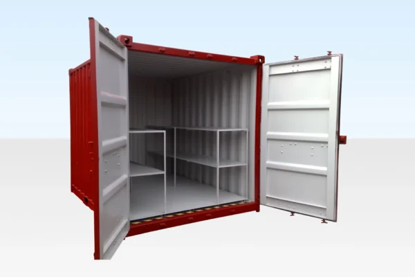 10 X 8FT Shipping Container. Flat Floor Bunded Store - Image 2