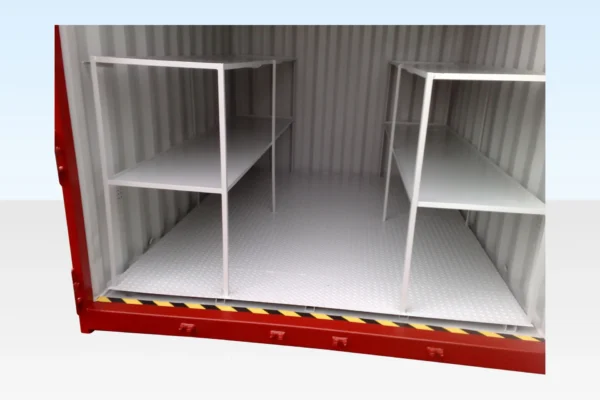 10 X 8FT Shipping Container. Flat Floor Bunded Store - Image 3
