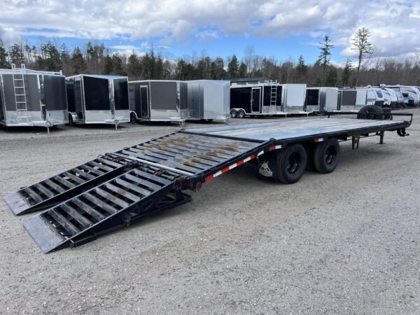 2022 Iron Bull Trailers 8.5×25 22K Deckover Equipment Hauler w/Rampage Ramps - Image 7