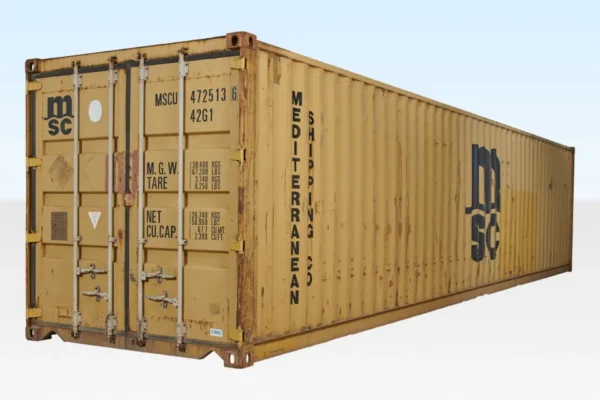 30ft x 8ft Used Shipping Container – Cut Down
