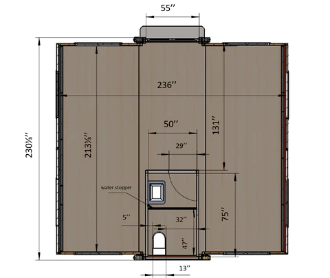 20ft. Container Mobile Expandable Prefabricated House - Image 3