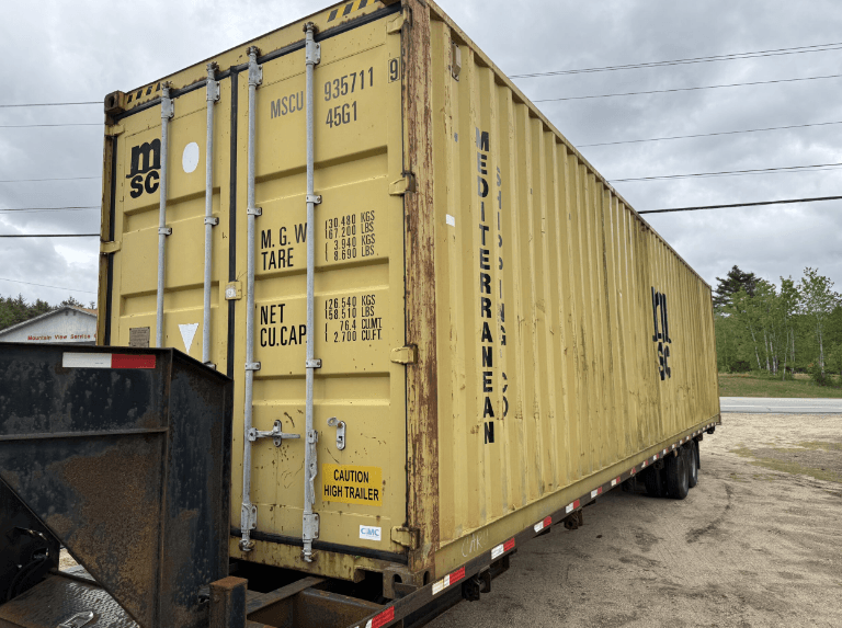 40 x 8 x 9.5 Used Shipping / Storage Container
