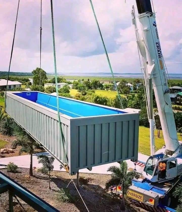 40ft. Shipping Container Pool With Air Heater - Image 4
