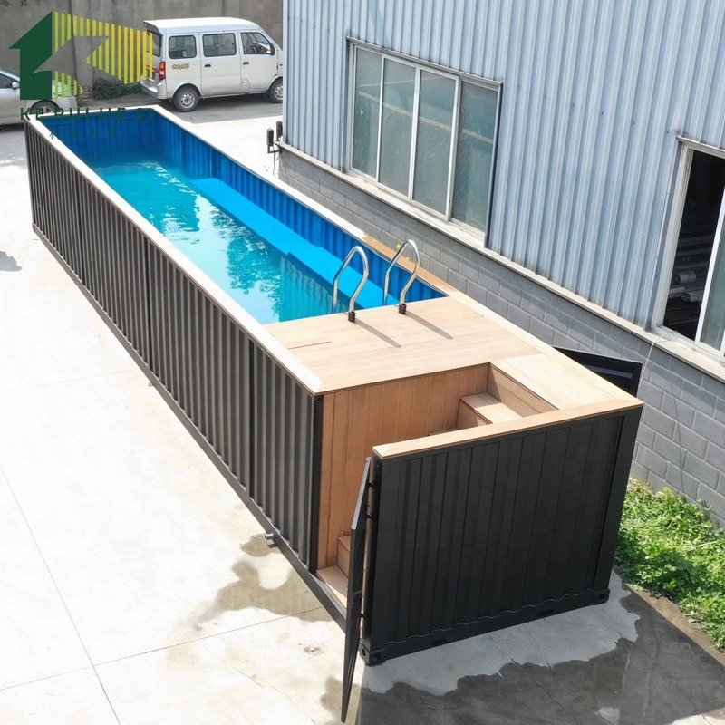 40ft. Shipping Container Pool With Air Heater - Image 6
