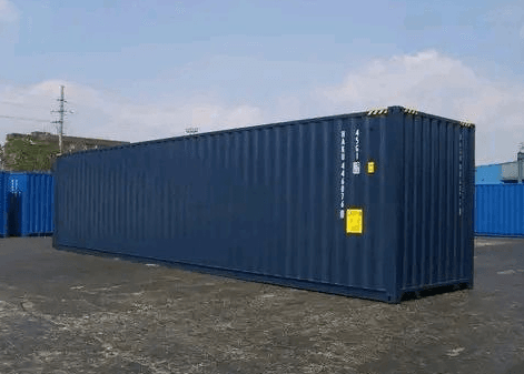40ft Shipping Container Blue Ral 5013