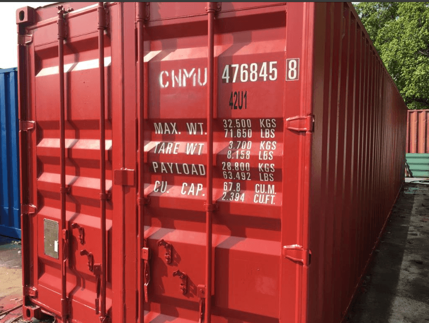 40ft. Used Open-Top Shipping Container