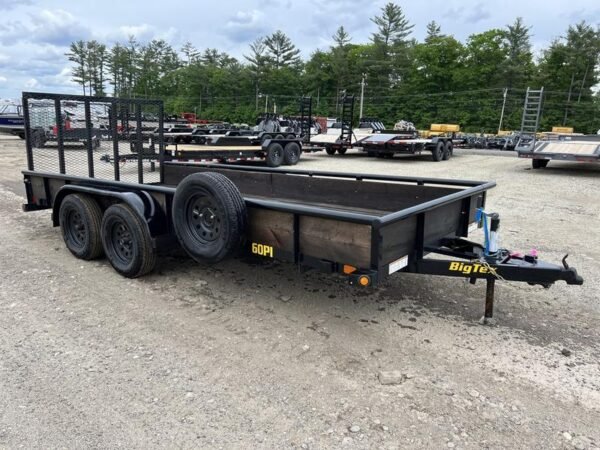 2021 Big Tex Trailers 6.5×16 6K Utility w/Ramp Gate & Spare Tire - Image 8