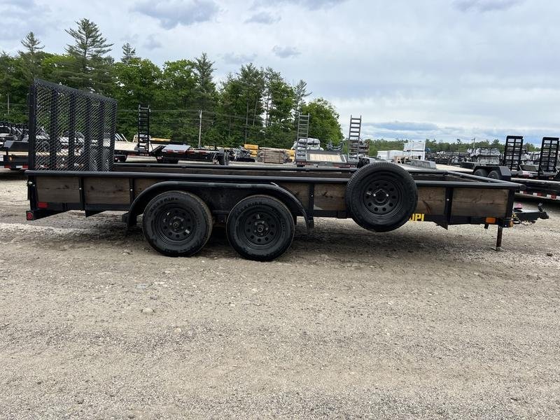 2021 Big Tex Trailers 6.5×16 6K Utility w/Ramp Gate & Spare Tire - Image 3