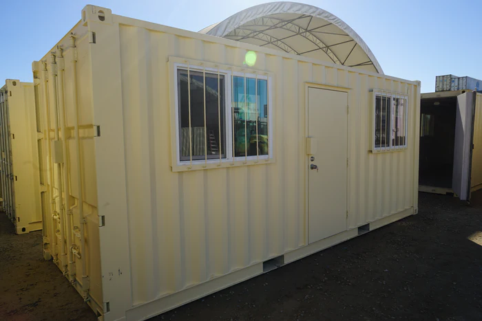 20ft. Ground Level Office Container - Image 3