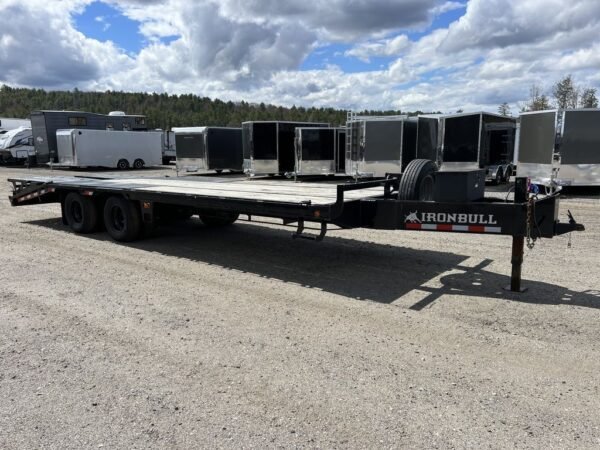2022 Iron Bull Trailers 8.5×25 22K Deckover Equipment Hauler w/Rampage Ramps - Image 6