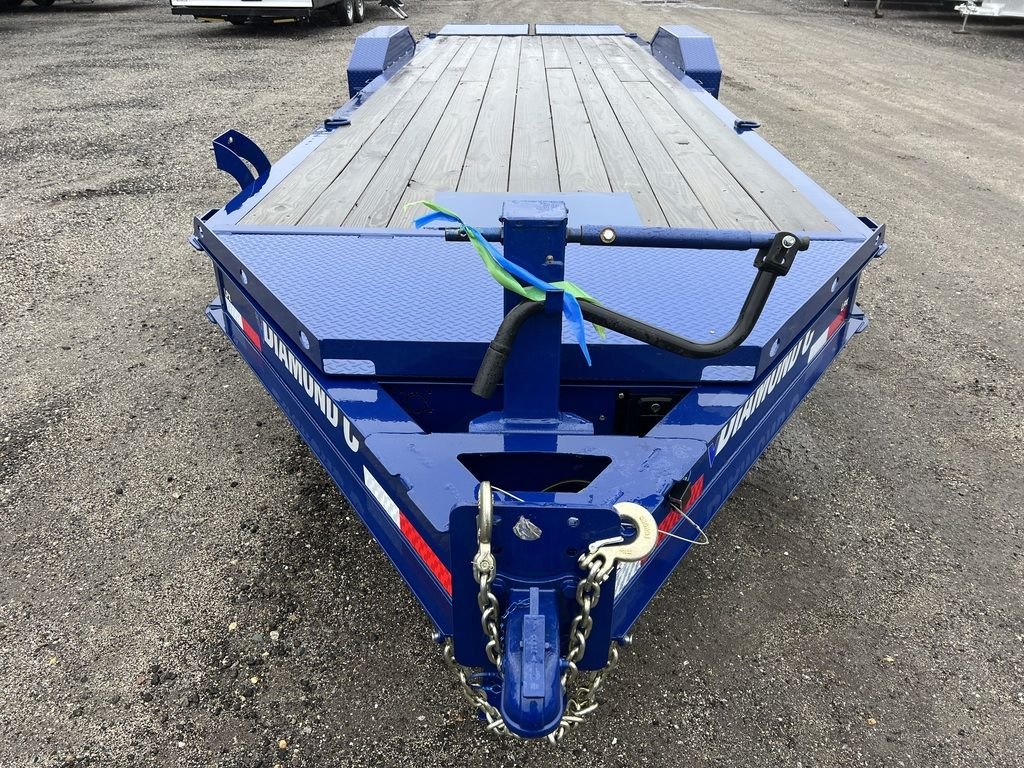 2022 Diamond C 7×24 20K Low Profile Equipment Trailer w/Max Ramps - Image 5