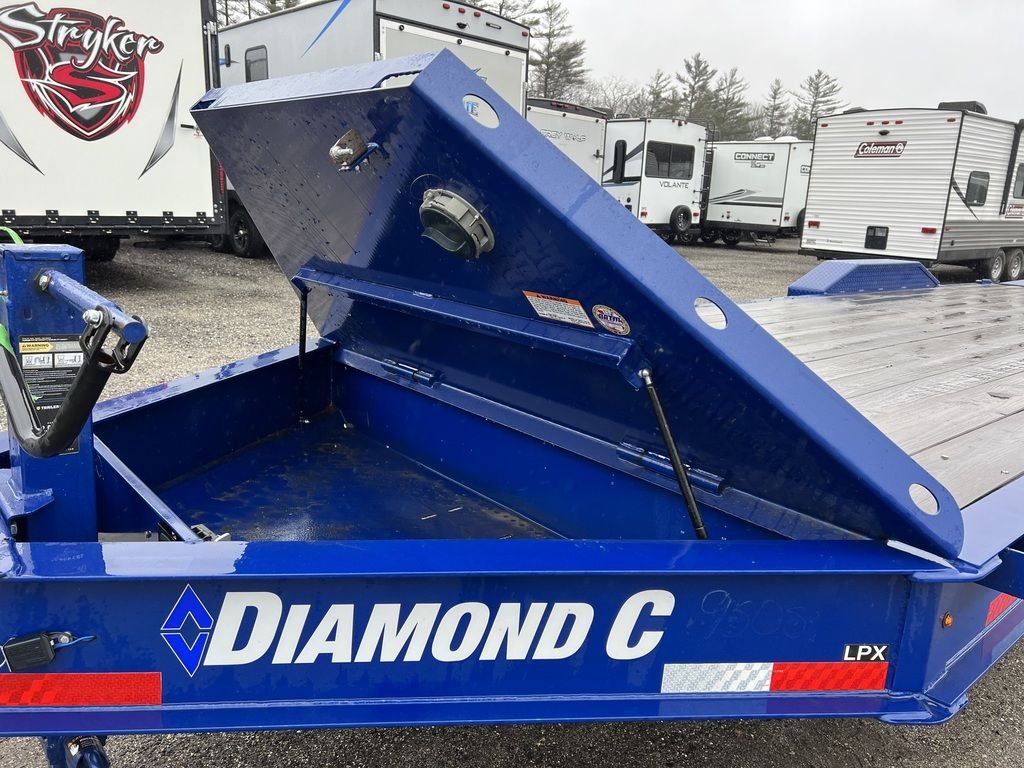 2022 Diamond C 7×24 20K Low Profile Equipment Trailer w/Max Ramps - Image 3