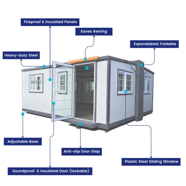 Tiny Home 15ft x 20ft Expandable Prebuilt Home - Image 4