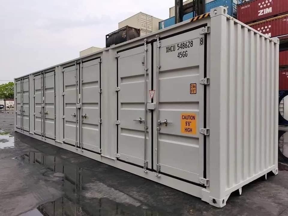 Refurbished 40ft Shipping Container With Side Door