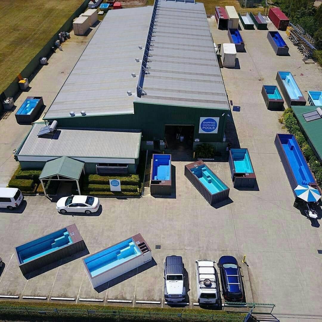 40ft. Shipping Container Pool With Air Heater - Image 7