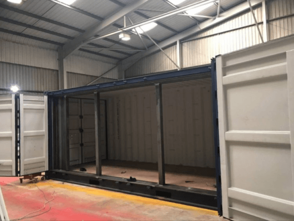 Used 20ft Open Side Shipping Container - Image 3