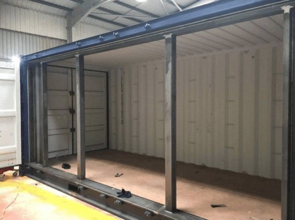 Used 20ft Open Side Shipping Container - Image 6